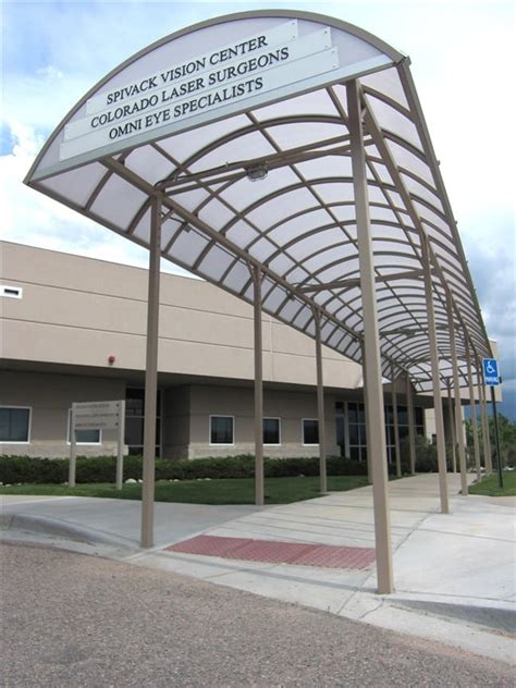 prefab metal walkway canopies